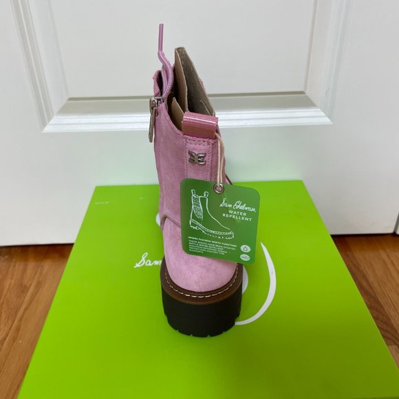 Lue Lug Sole Combat Boot SAM EDELMAN - Picture 3 of 8